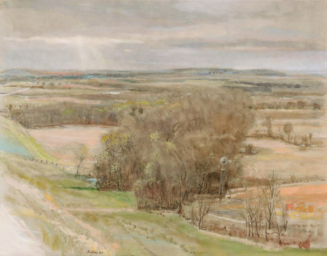 ROBERT SUDLOW (1920-2010) OIL ON CANVAS (1 of 17)