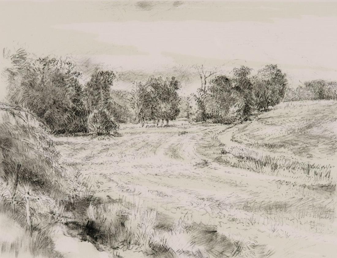 ROBERT SUDLOW (1920-2010) PENCIL SIGNED LITHOGRAPH (1 of 14)