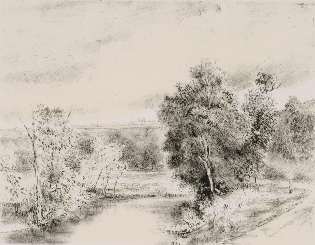 ROBERT SUDLOW (1920-2010) PENCIL SIGNED LITHOGRAPH (1 of 13)