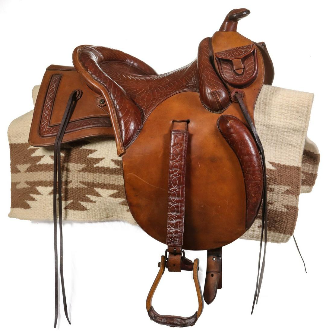 CHARLES SHIPLEY LADIES SADDLE WITH SPECIAL CAMBY TREE (1 of 12)