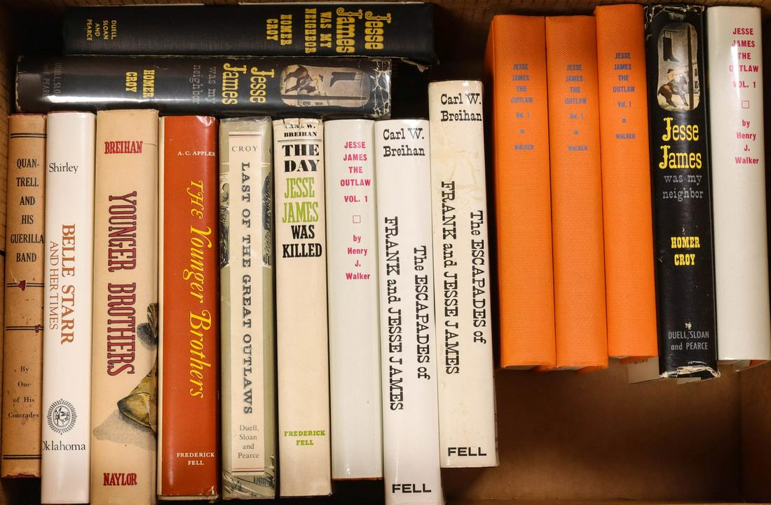 QUANTRILL, JESSE JAMES, YOUNGER BROTHERS & OTHER BOOKS (1 of 5)