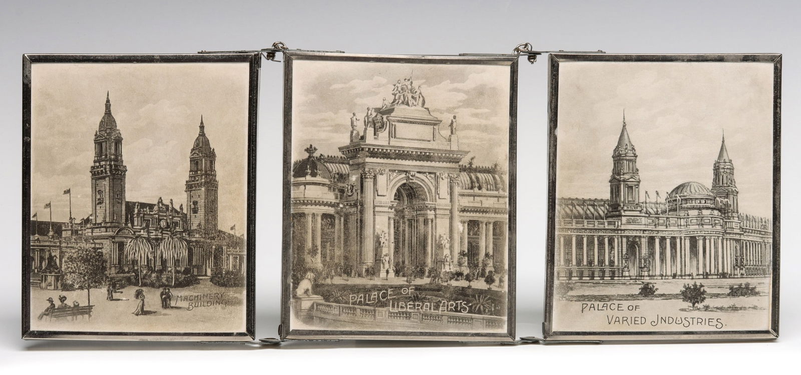 THE 1904 WORLD'S FAIR FOLDING MIRROR WITH FAIR VIEWS (1 of 12)