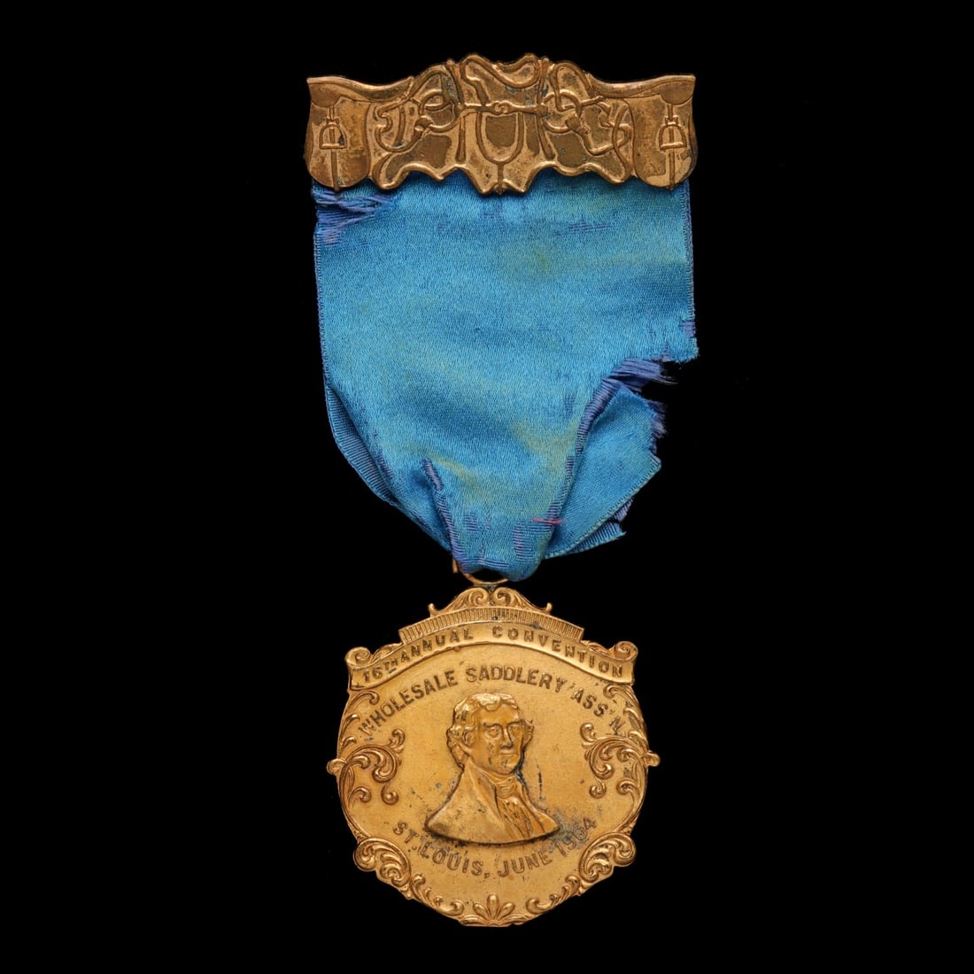 ST. LOUIS WORLD'S FAIR WHOLESALE SADDLERY BADGE (1 of 6)