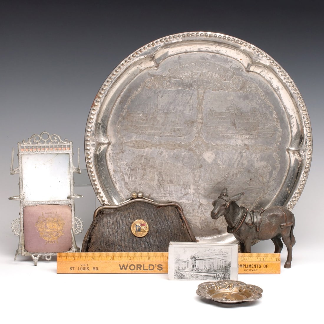 INTERESTING '04 ST. LOUIS WORLD'S FAIR COLLECTIBLES (1 of 18)