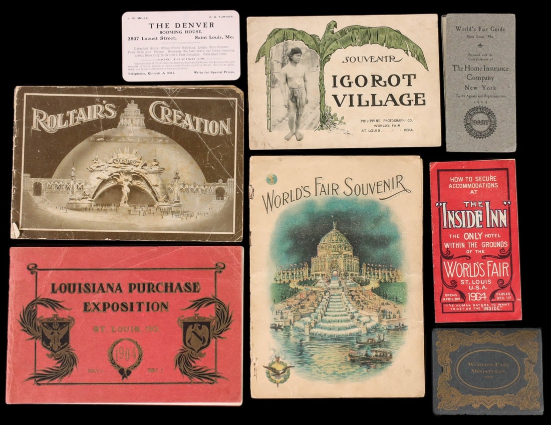 A COLLECTION OF 1904 WORLD'S FAIR PAPER EPHEMERA (1 of 7)