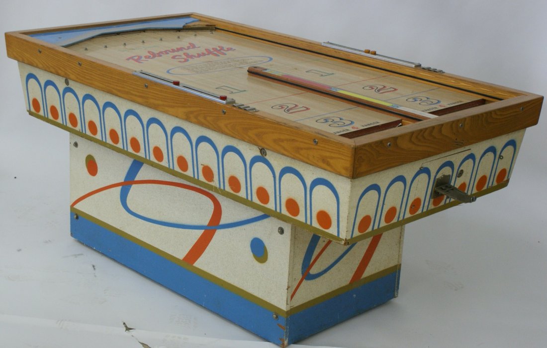 Chicago Coin S Rebound Shuffle Coin Op Shuffle Board Jun 09 12 Soulis Auctions In Mo
