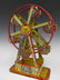 J. CHEIN TIN LITHO FERRIS WHEEL WIND UP TOY - 7