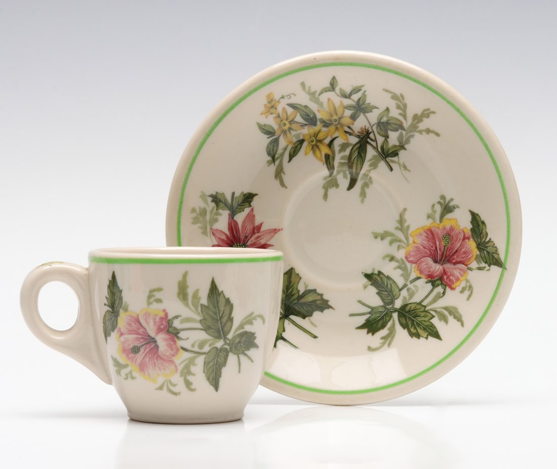 ATLANTIC COAST LINE RR FLORA OF SOUTH DEMITASSE (1 of 14)