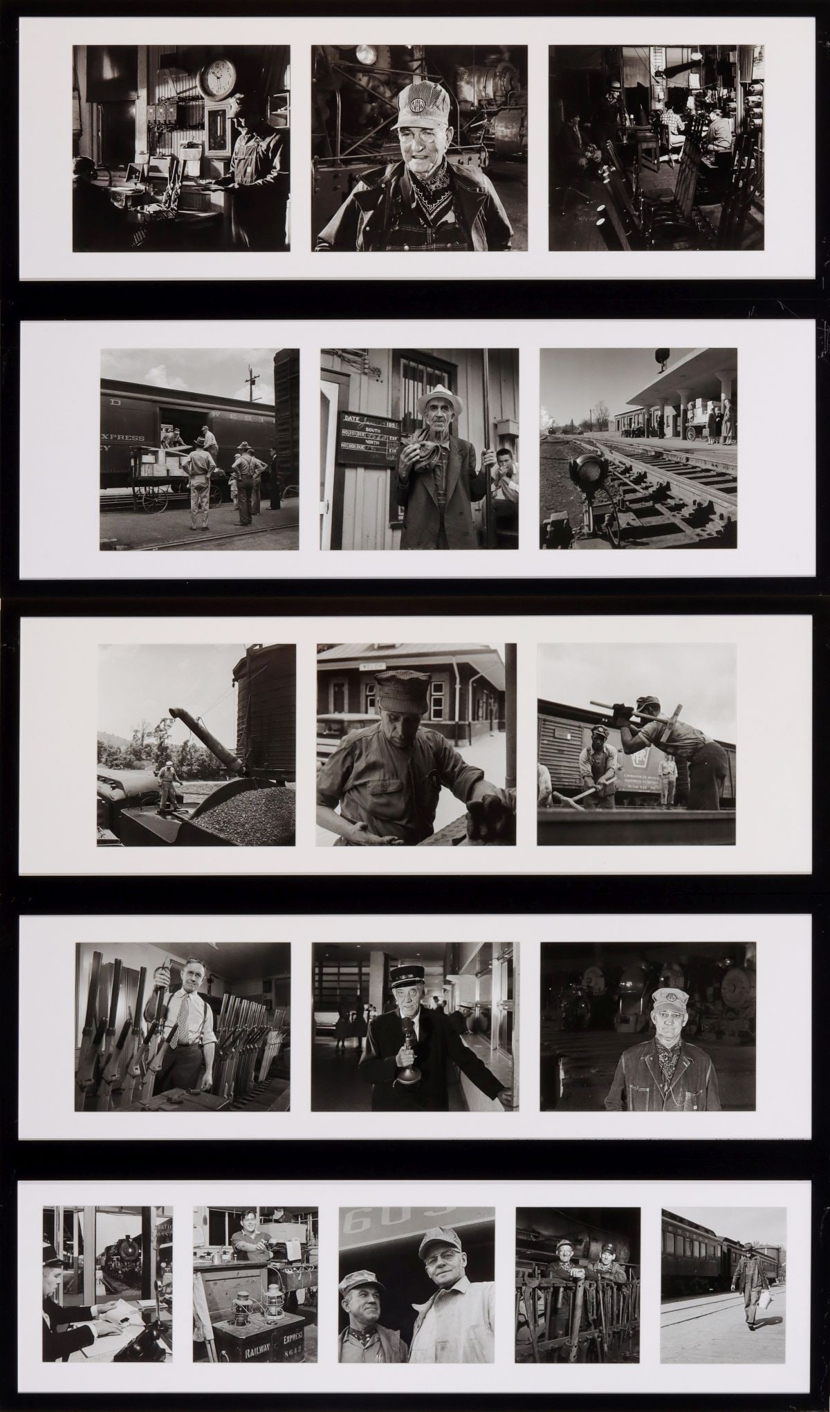 RAILROAD WORKER REPRINT PHOTOS AFTER O. WINSTON LINK (1 of 17)