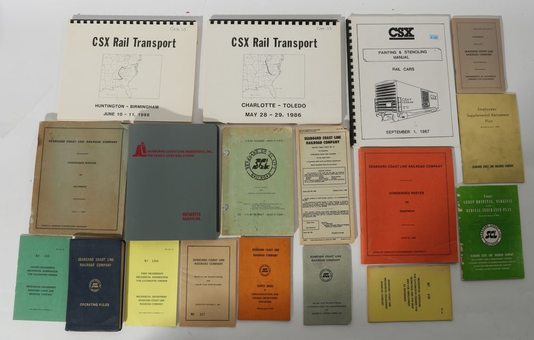 A COLLECTION OF SOUTHERN AND SE RAILROAD EPHEMERA: Without proof of exemption, be aware that internet sales tax applies to all Internet transactions and local sales tax may apply to local pick-up transactions. We happily provide seamless in-house pack