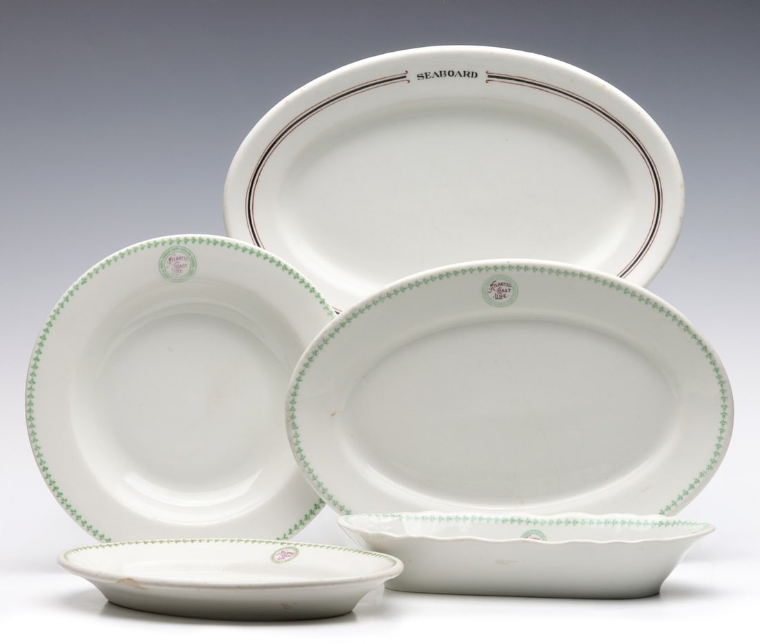 SEABOARD AIR LINE AND ATLANTIC COAST LINE RR CHINA (1 of 19)