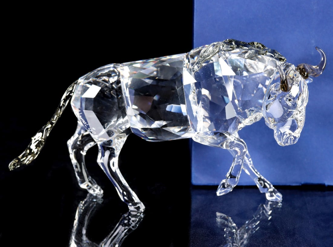 SIGNED SWAROVSKI GNU WITH BOX (1 of 9)
