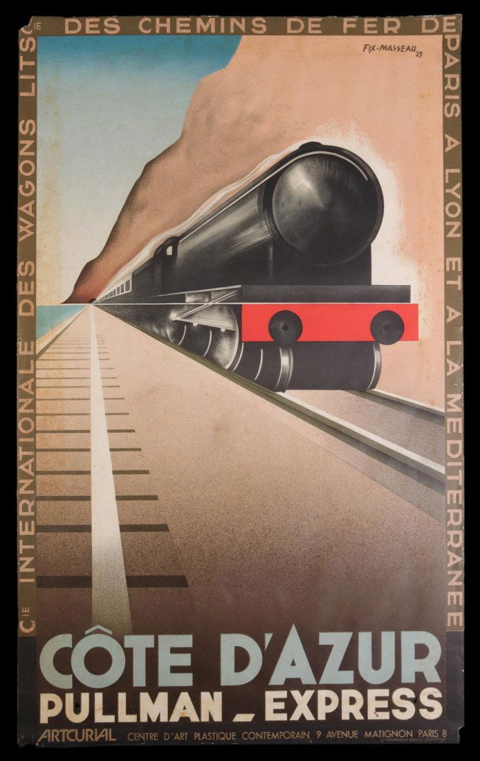 PIERRE FIX-MASSEAU (1905-1994) CÃ”TE D'AZUR REPRODUCTION (1 of 2)