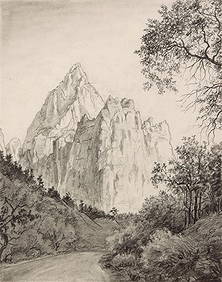 LYMAN BYXBE (1886-1980) GRAPHITE DRAWING (1 of 11)
