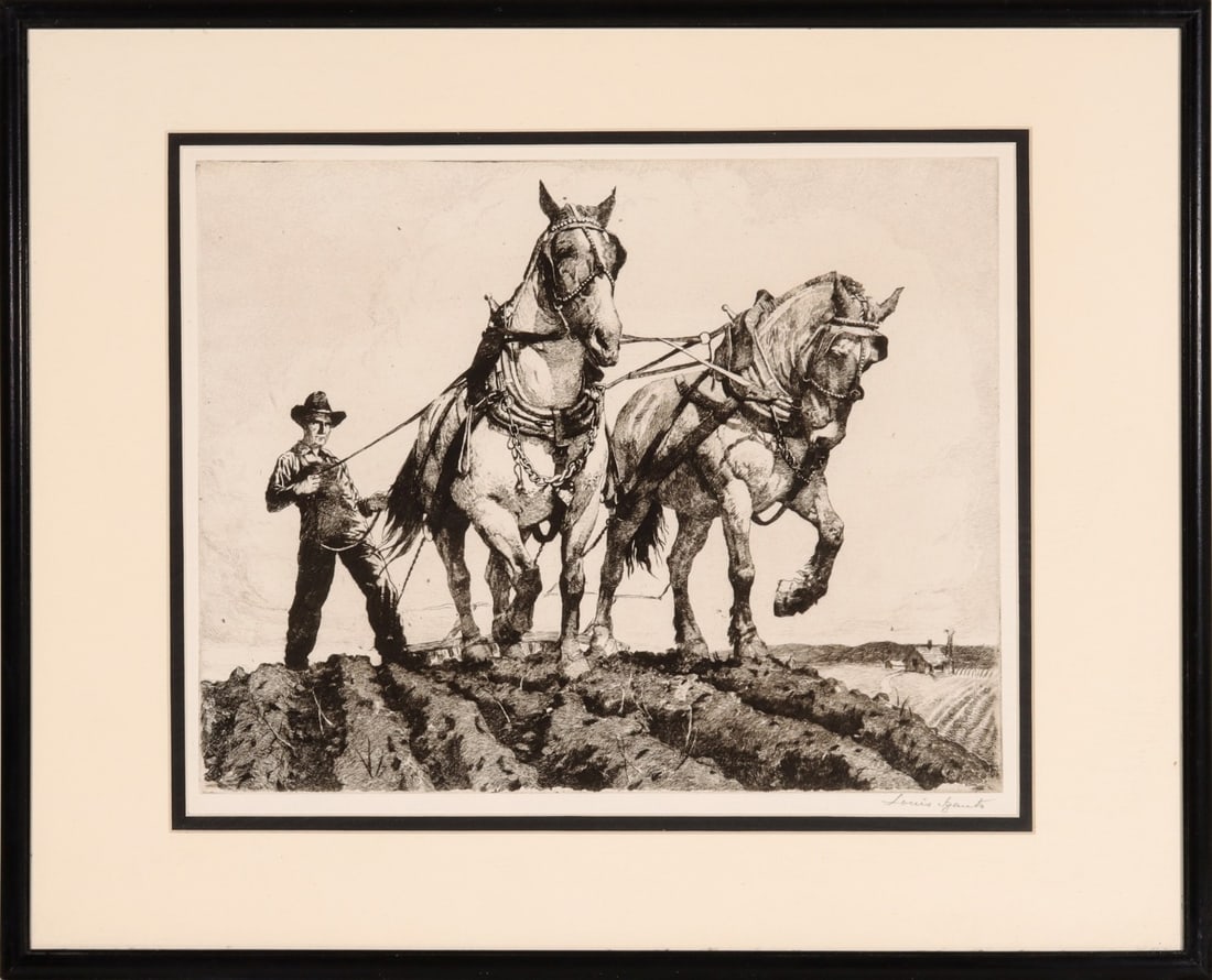 LOUIS SZANTO (1889-1965) PENCIL SIGNED ETCHING (1 of 10)