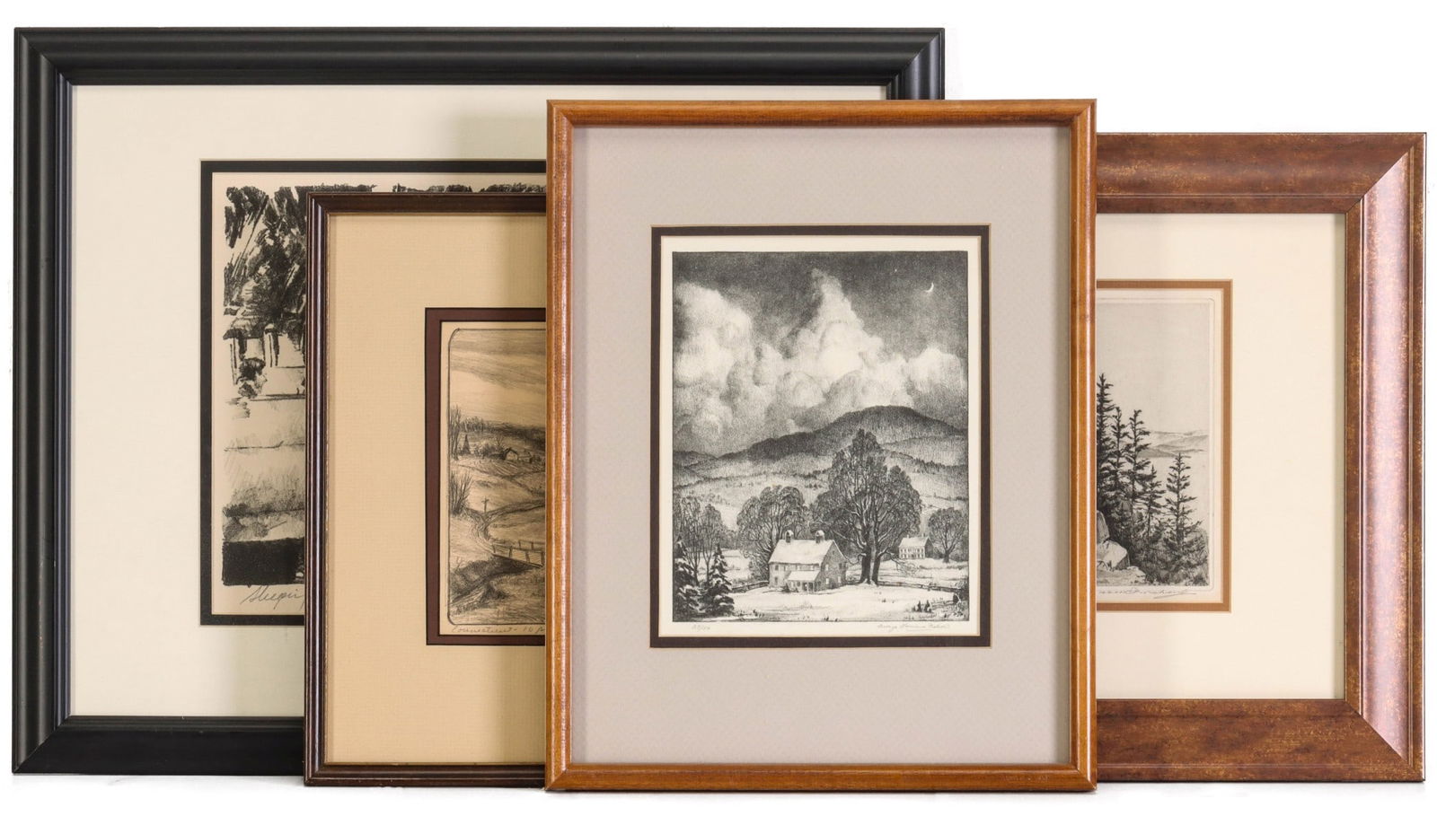 PESCHERET, HENDERSHOT AAA & DUDLEY MORRIS SIGNED PRINTS (1 of 7)