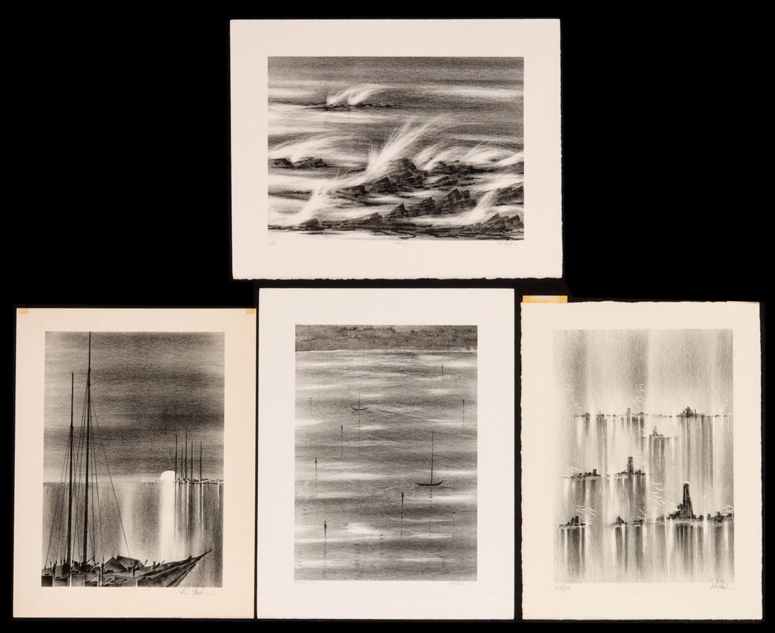 RICHARD FLORSHEIM (1916-1979) PENCIL SIGNED LITHOGRAPHS (1 of 19)