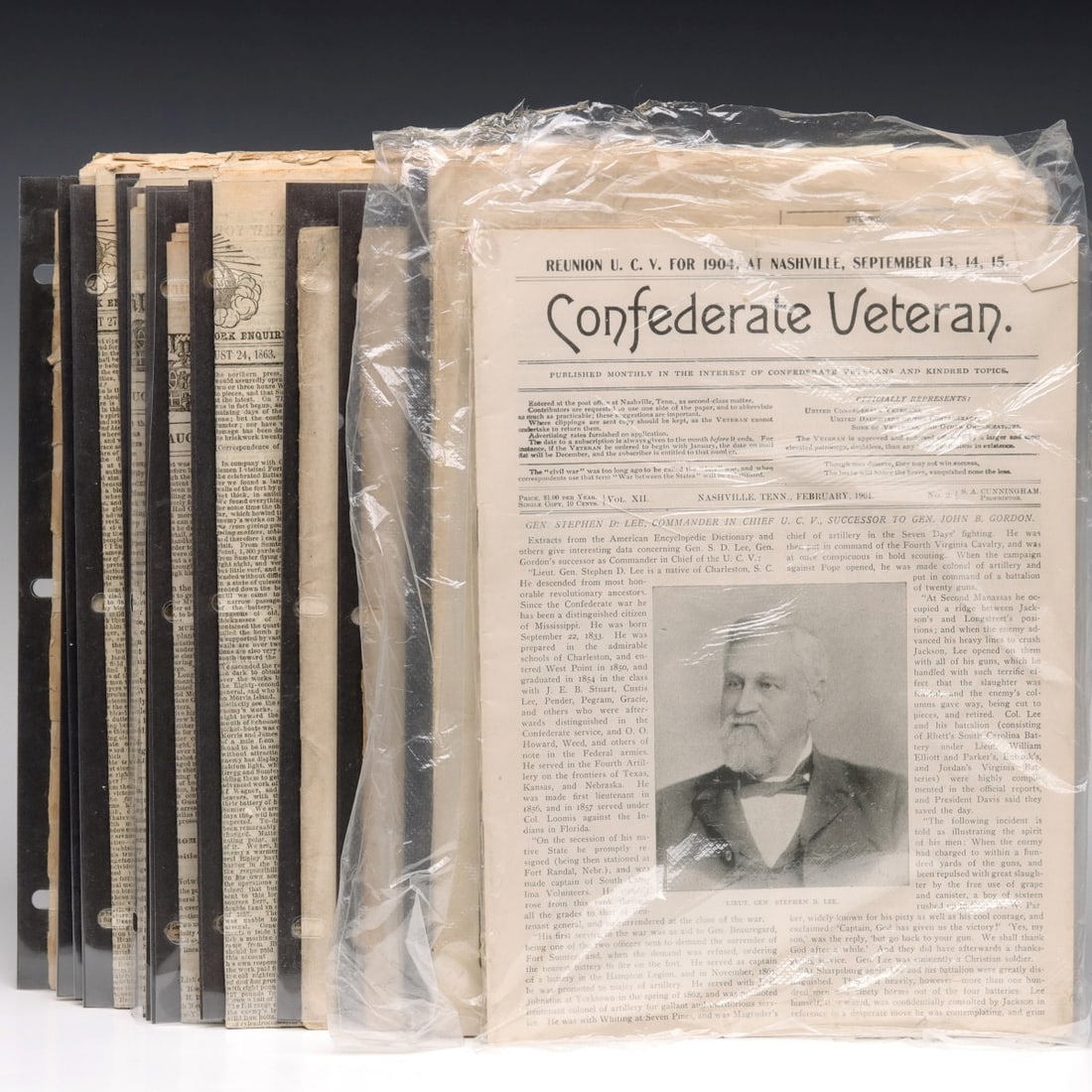 CONFEDERATE VETERAN MAGAZINES AND CIVIL WAR NEWSPAPERS (1 of 1)