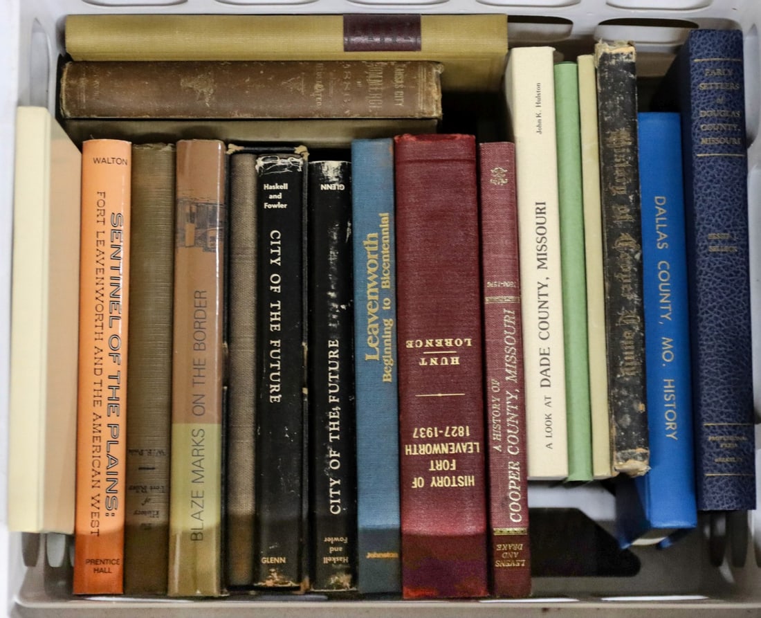 MISSOURI AND LEAVENWORTH SUBJECT MATTER BOOK LOT (1 of 1)