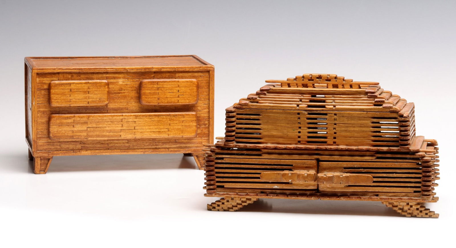 EXAMPLES OF PRISON ART CIRCA THIRD QUARTER 20TH CENTURY (1 of 16)