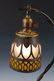 CIRCA 1900 COPPER FLASH DECORATED DESK LAMP - 2