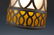 CIRCA 1900 COPPER FLASH DECORATED DESK LAMP - 7