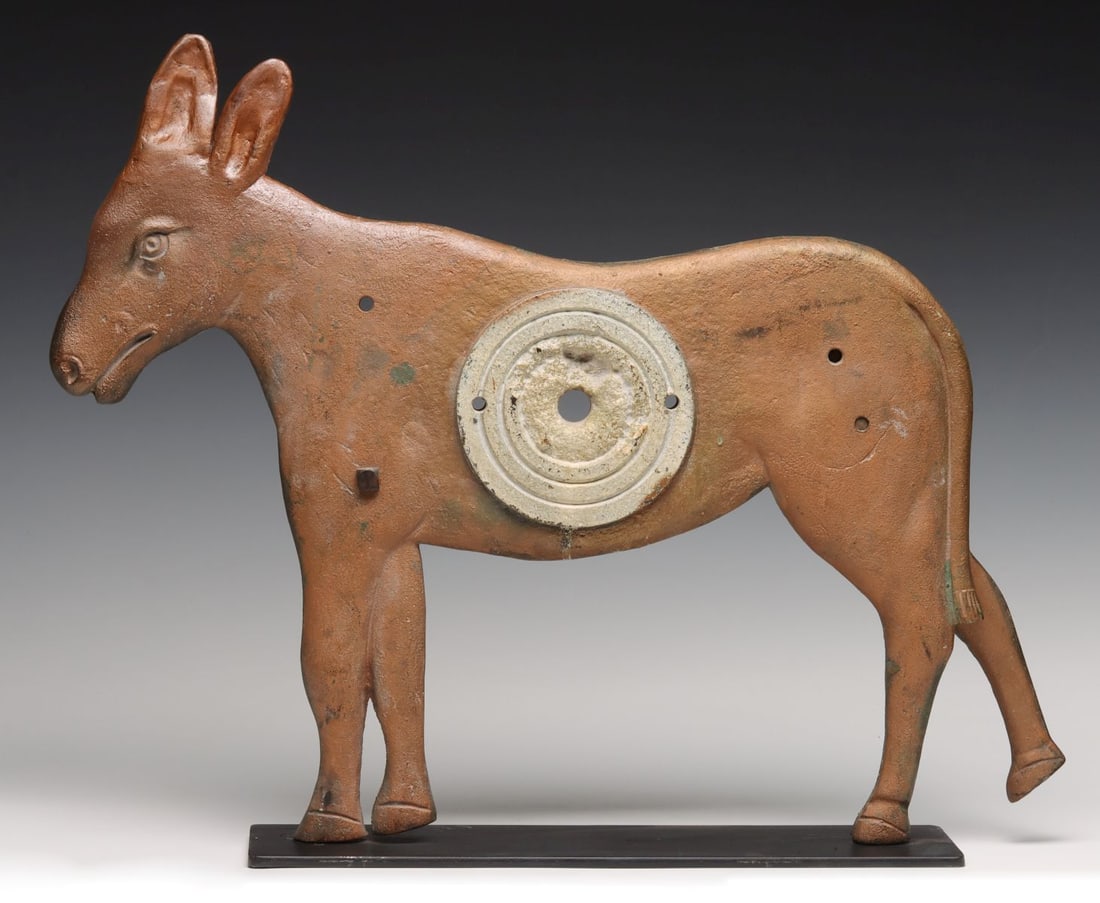 AN H. C. EVANS MECHANICAL MULE SHOOTING GALLERY TARGET (1 of 18)