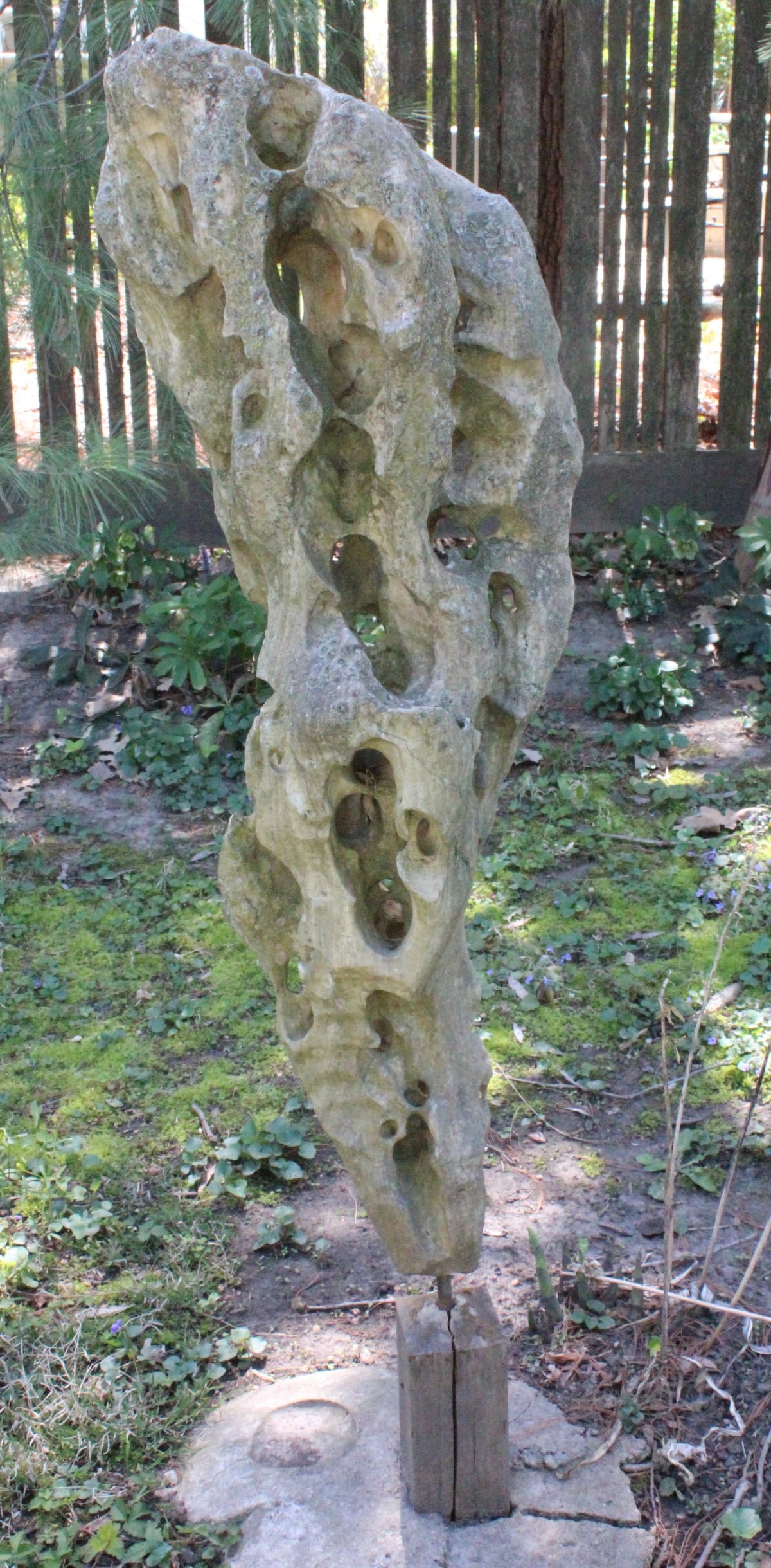 A LARGE CHINESE SCHOLAR ROCK (1 of 6)