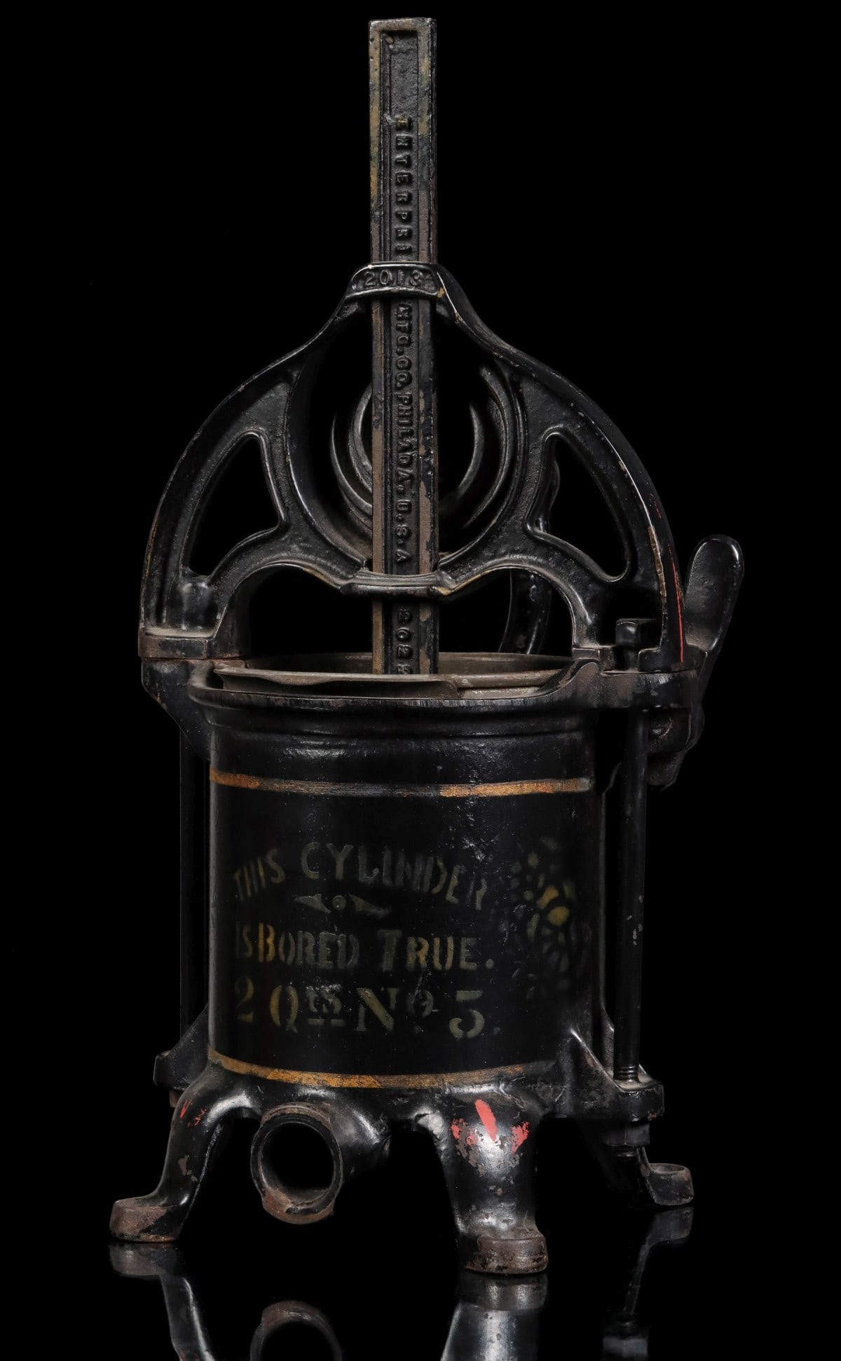 AN ENTERPRISE NO. 3 TWO QUART SAUSAGE STUFFER (1 of 8)