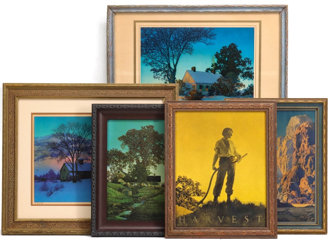 A COLLECTION OF MAXFIELD PARRISH PRINTS 1905-1949 (1 of 15)