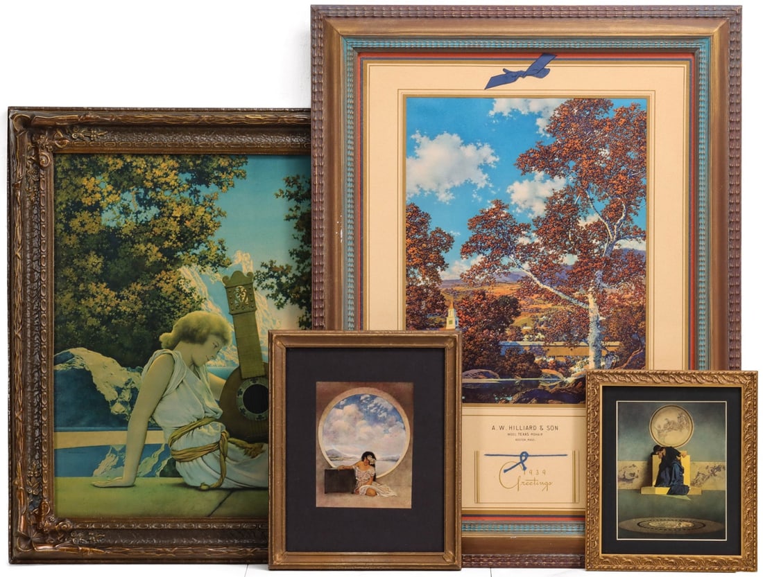 A COLLECTION MAXFIELD PARRISH PRINTS AND CALENDAR (1 of 17)