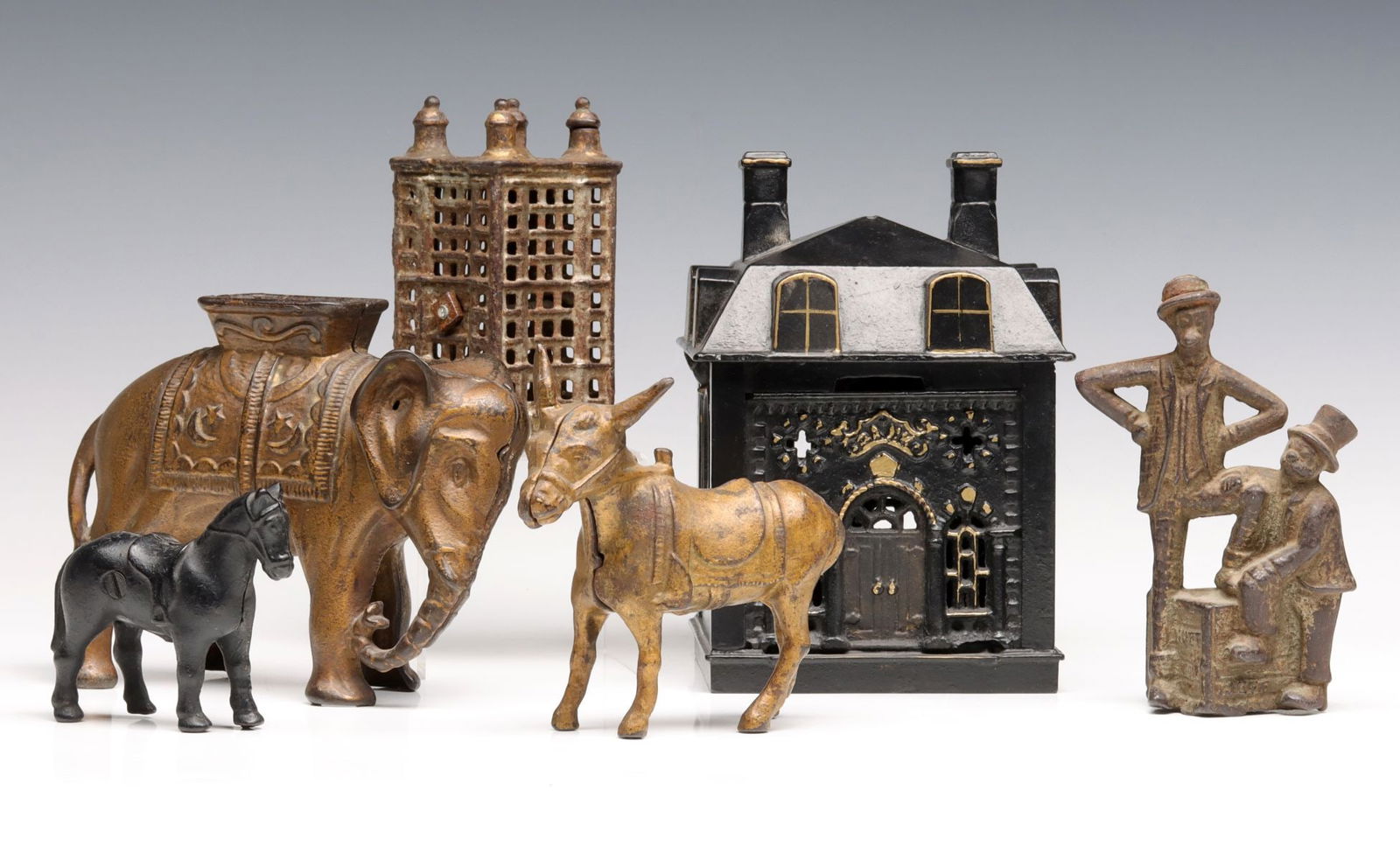 Original Antique Jolly Nigger Bank