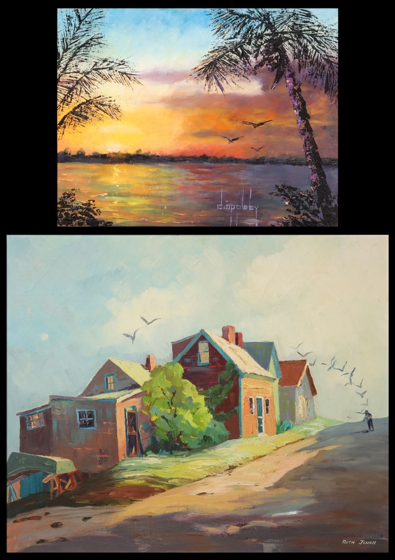 PAINTINGS BY RUTH JEWELL AND FLORIDA HIGHWAYMEN (1 of 20)
