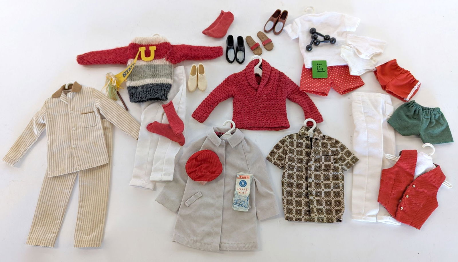 A COLLECTION OF VINTAGE 1960s KEN DOLL OUTFITS (1 of 5)
