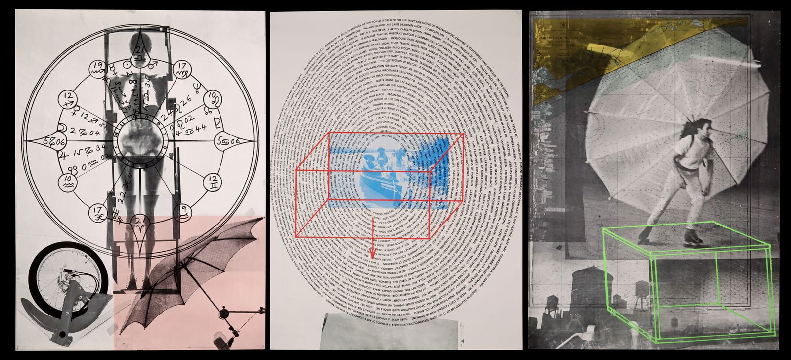 ROBERT RAUSCHENBERG (1925-2008) MONUMENTAL OFFSET LITHO (1 of 20)