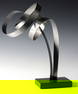 MICHAEL STACK (1941-2018) STAINLESS STEEL MAQUETTE