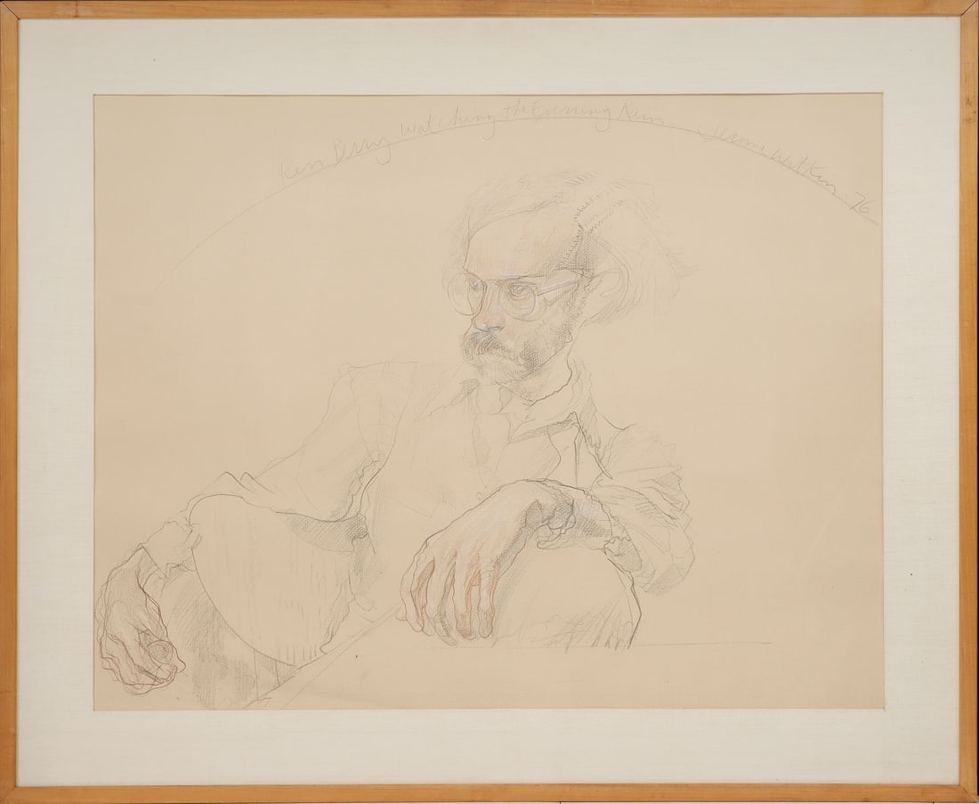 JEROME WITKIN (Born 1939) SKETCH ON PAPER (1 of 18)