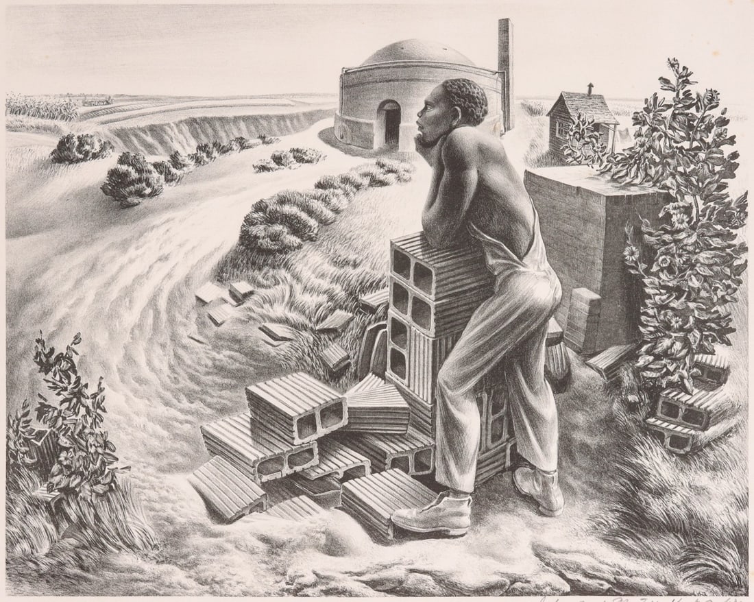 JOHN DEMARTELLY(1903-1979) LITHOGRAPH (1 of 11)