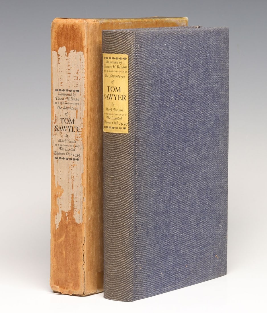 MARK TWAIN 'TOM SAWYER' SIGNED BY THOMAS HART BENTON (1 of 19)