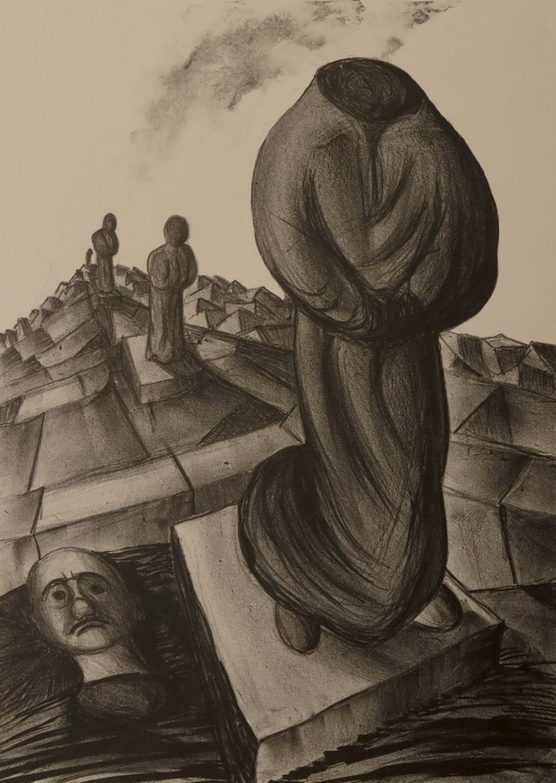 NINE RICHARD FLORSHEIM (1916-1979) PENCIL SIGNED LITHO (1 of 20)