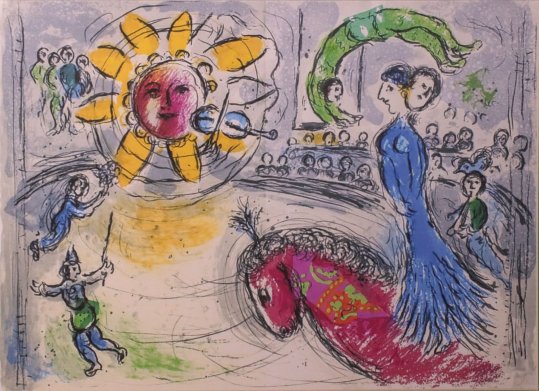 AFTER MARC CHAGALL POST CARDS AND PRINT (1 of 7)