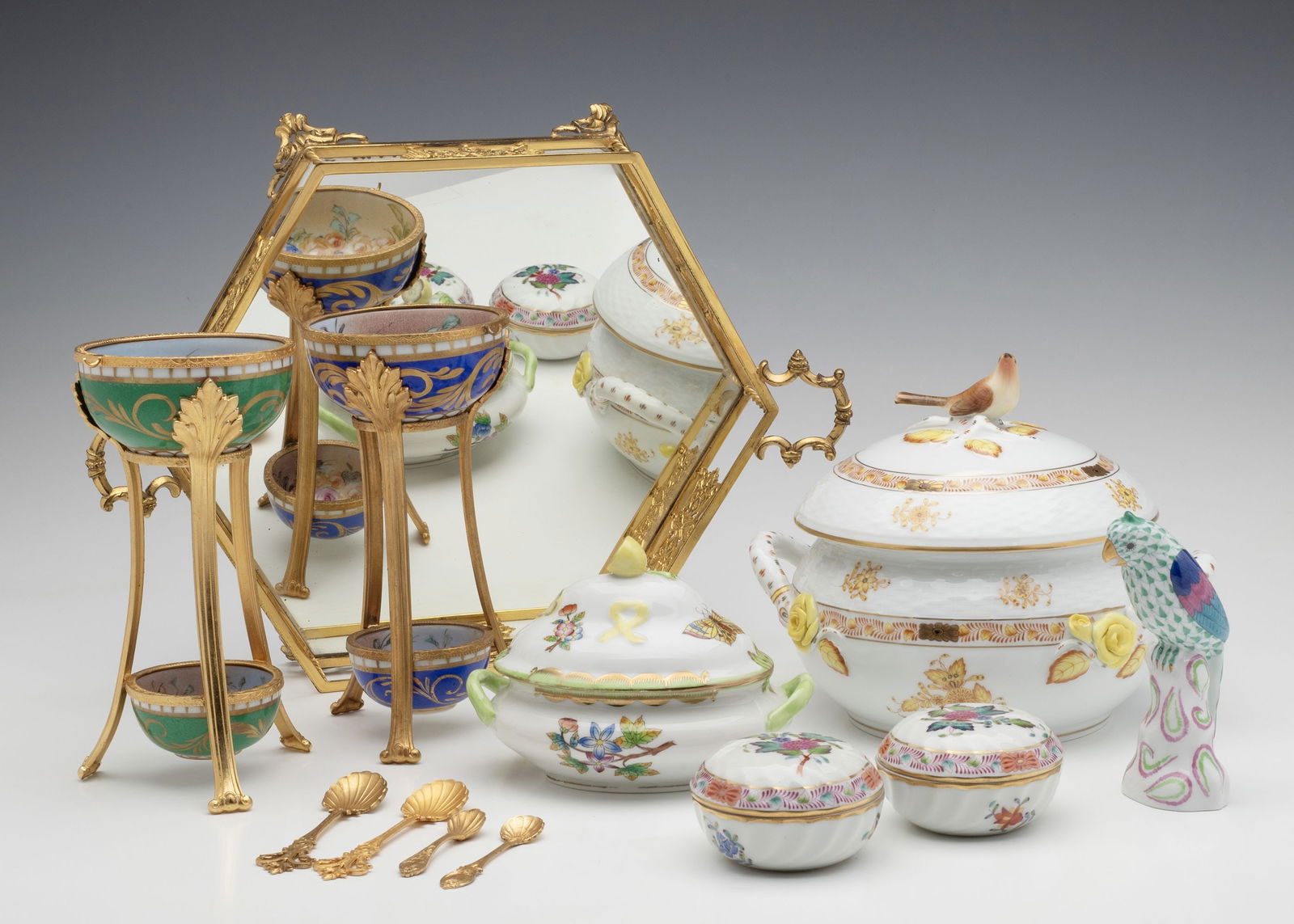 HEREND AND OTHER LATE 20TH CENTURY PORCELAIN (1 of 19)