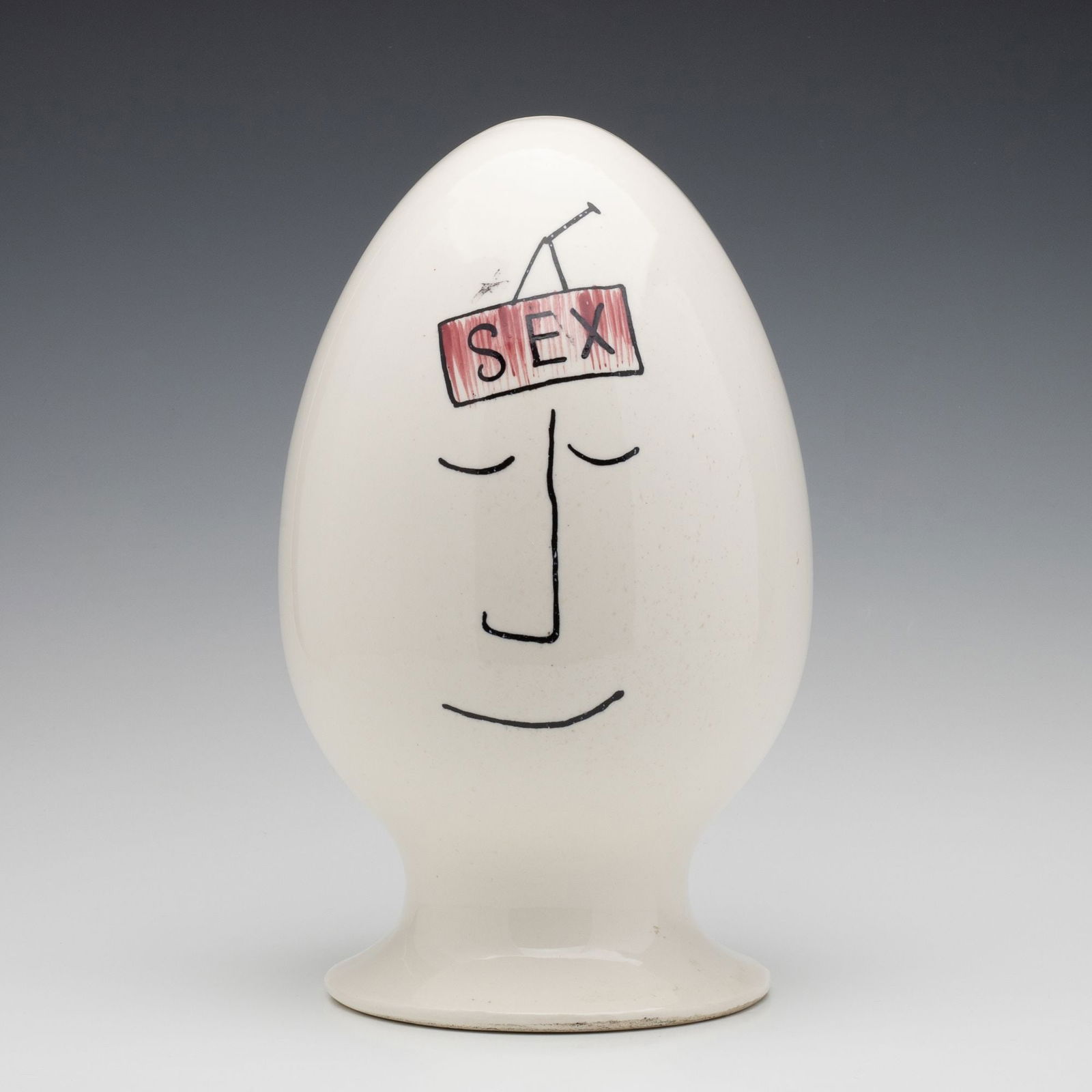 A MID TO LATE 20C POTTERY EGGHEAD AFTER LAGARDO TACKETT (1 of 12)