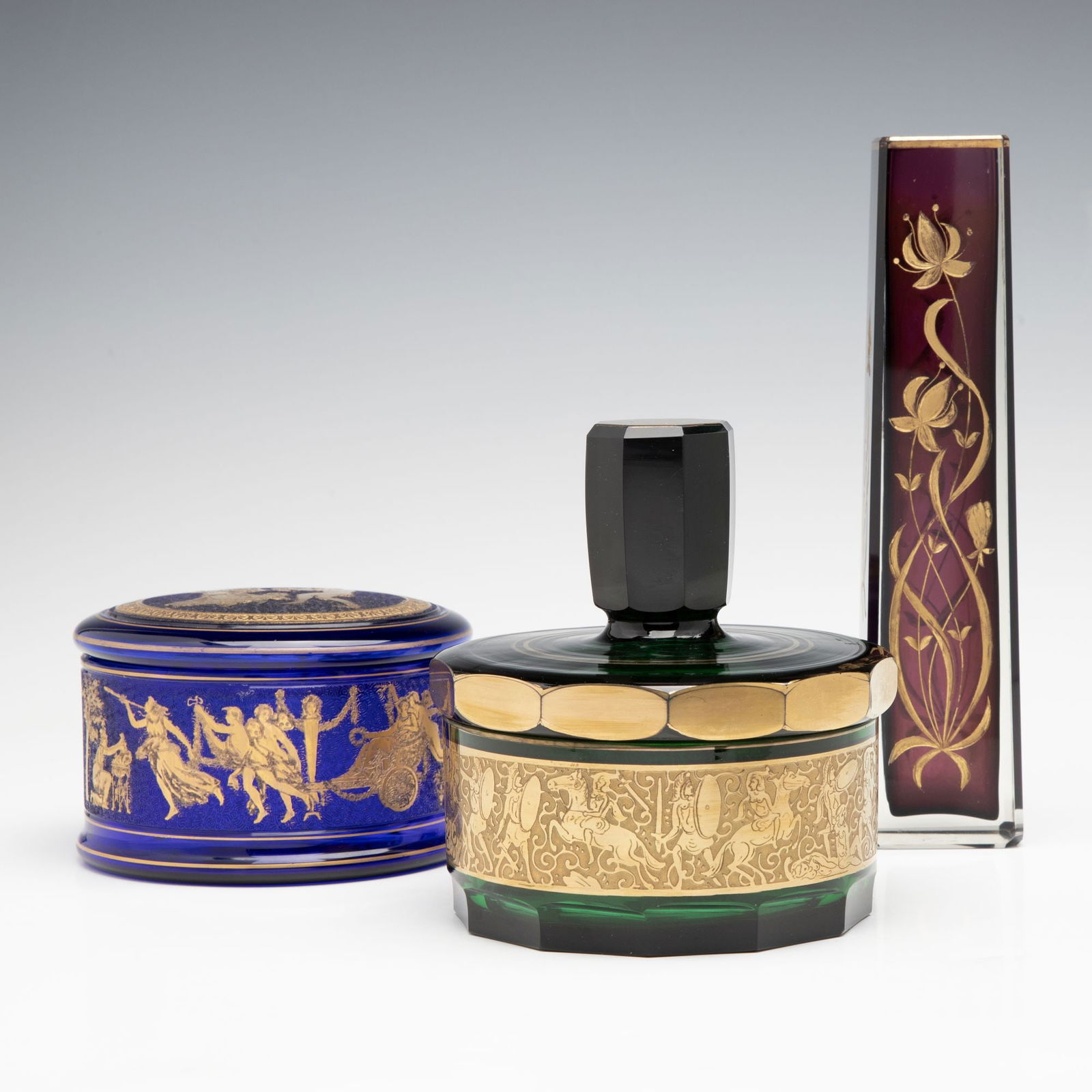 MOSER AND OTHER BOHEMIAN ART GLASS (1 of 14)