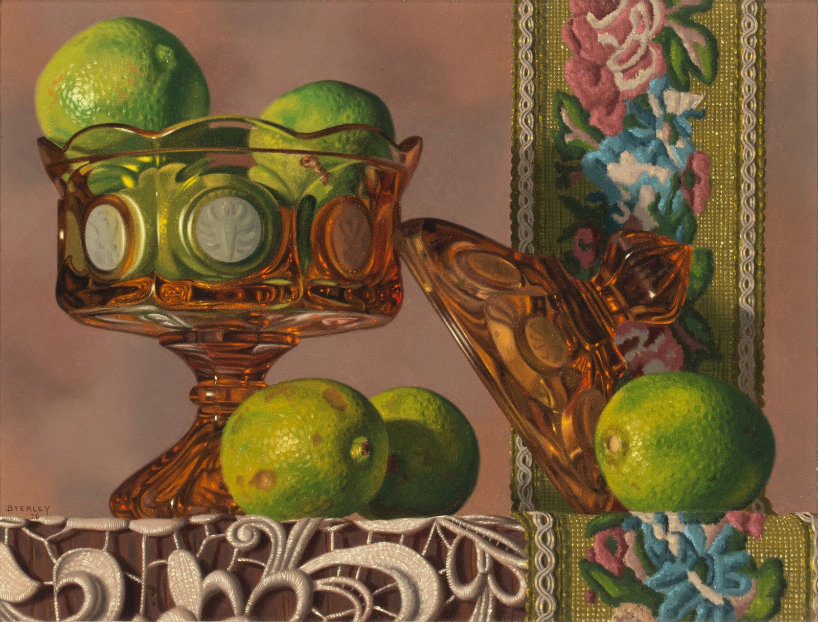 ROBERT BYERLEY (1941-2019) OIL ON ARTIST'S BOARD (1 of 10)