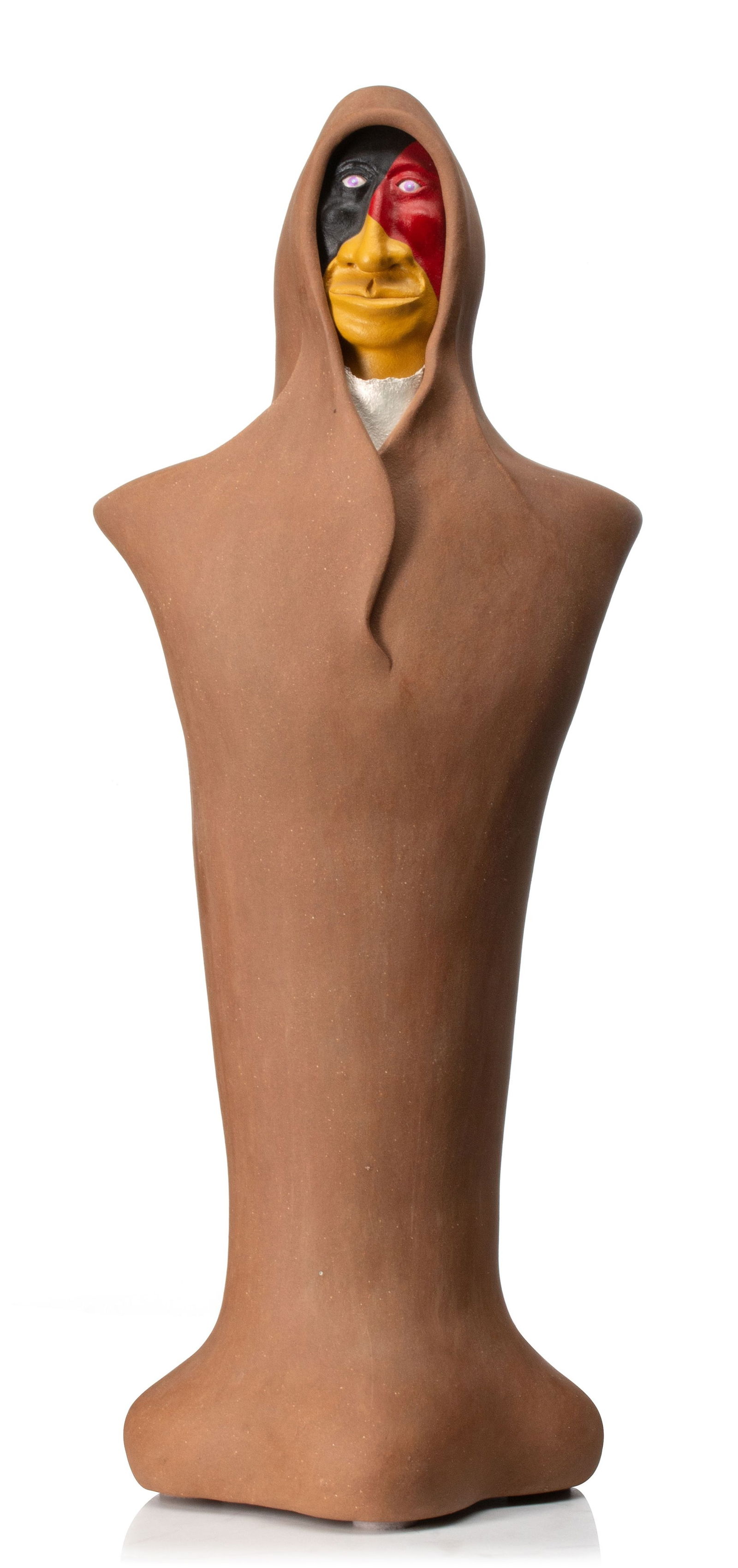 BARRY COFFIN (KANSAS 1947-2016) STONEWARE SCULPTURE (1 of 10)