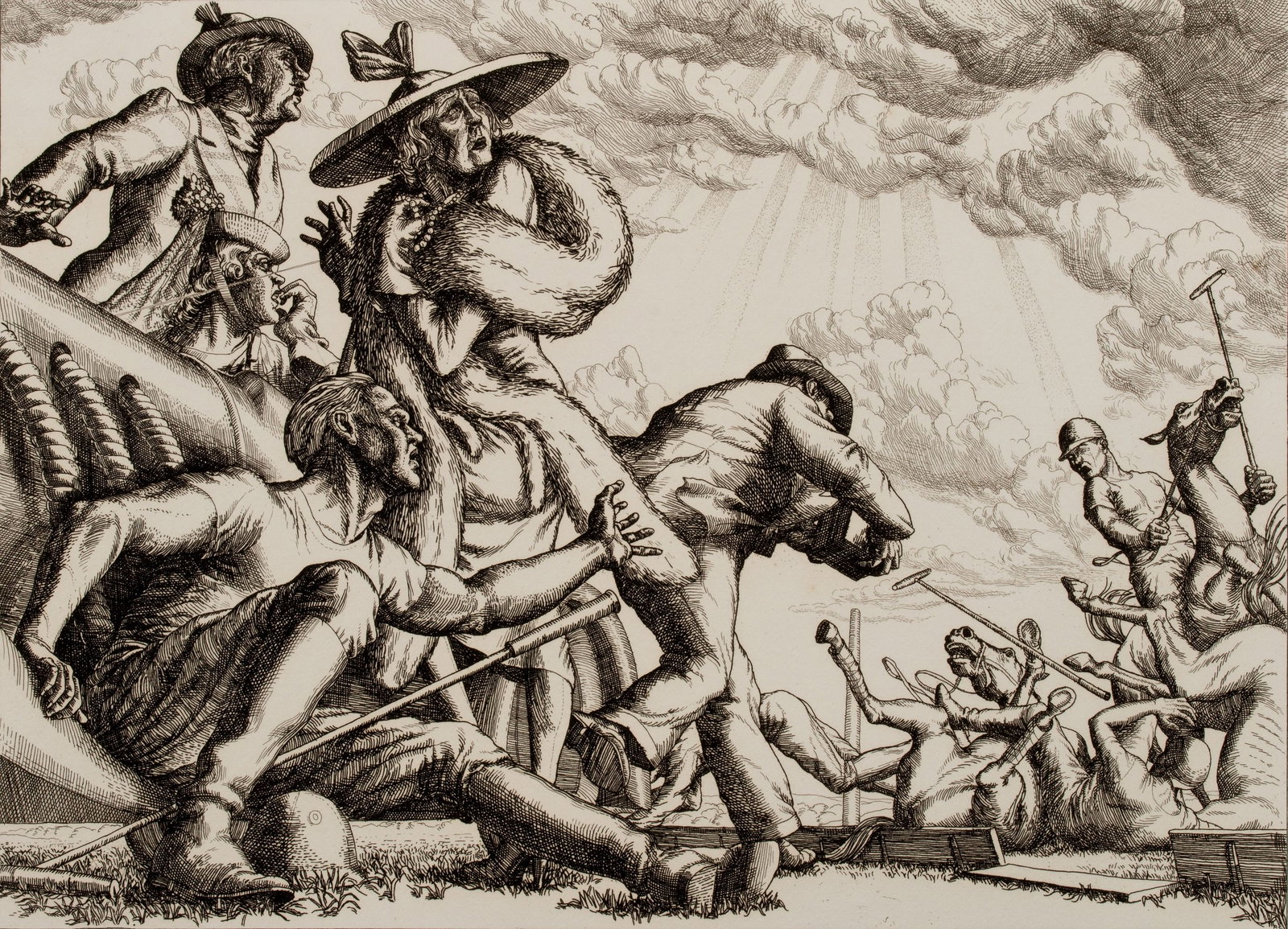 PAUL CADMUS (1904-1999) PENCIL SIGNED ETCHING (1 of 12)