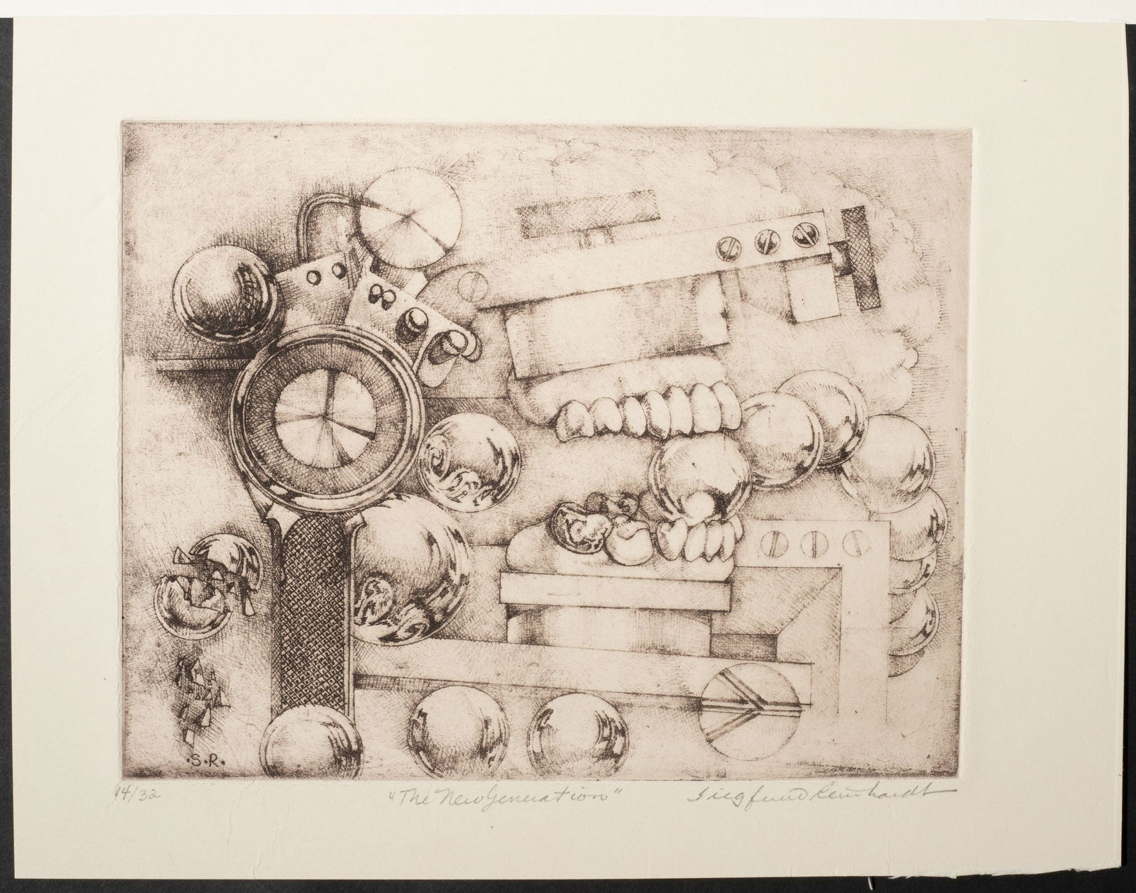 SIEGFRIED REINHARDT (1925-1984) PENCIL SIGNED ETCHINGS (1 of 18)