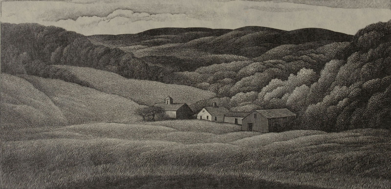 THOMAS NASON (1889-1971) PENCIL SIGNED WOOD ENGRAVINGS (1 of 12)