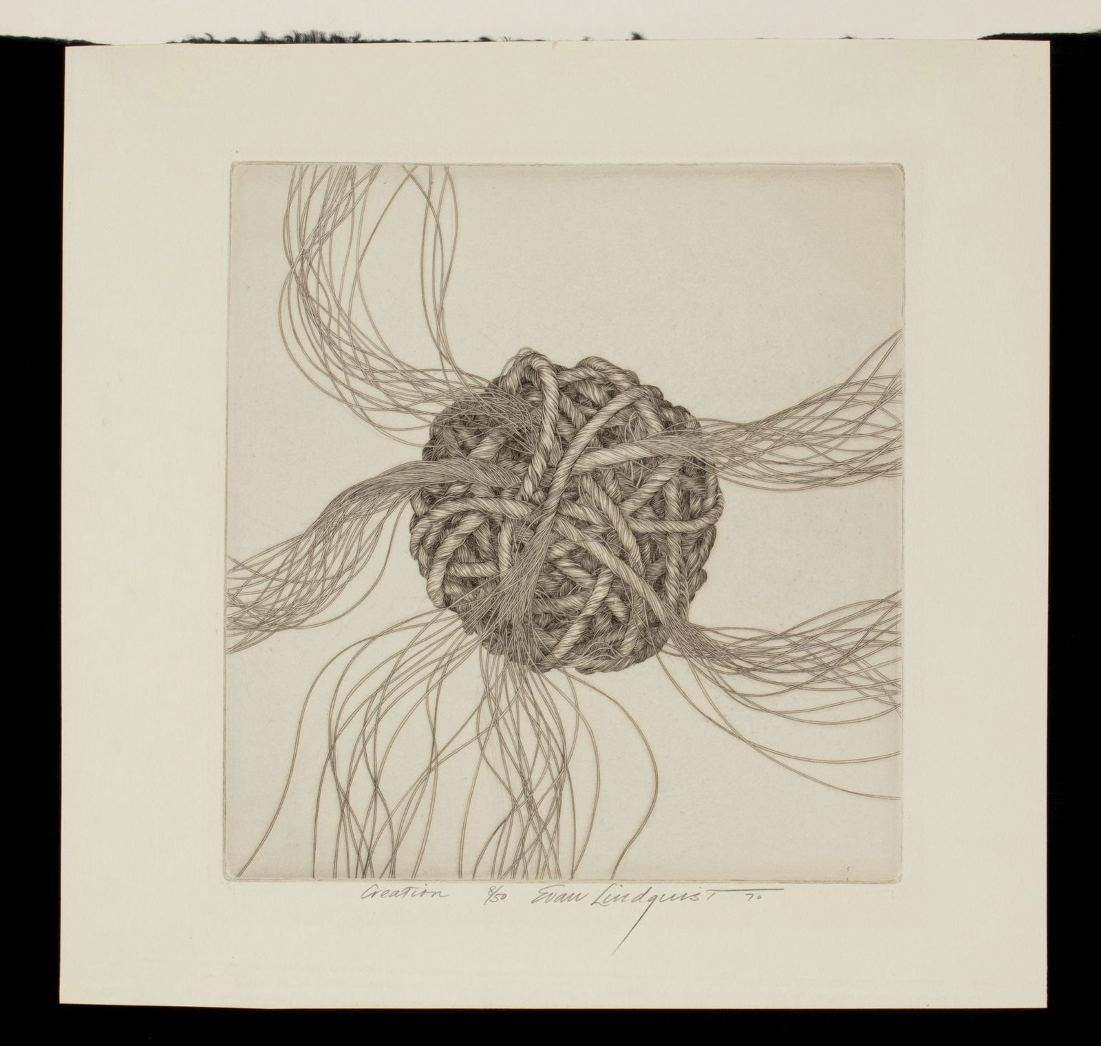 EVAN LINDQUIST (1936-2023) FIVE PENCIL SIGNED PRINTS (1 of 12)